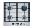 PCH6A5M901 Gas Cooktop – 60cm Stainless Steel with 4 Burners